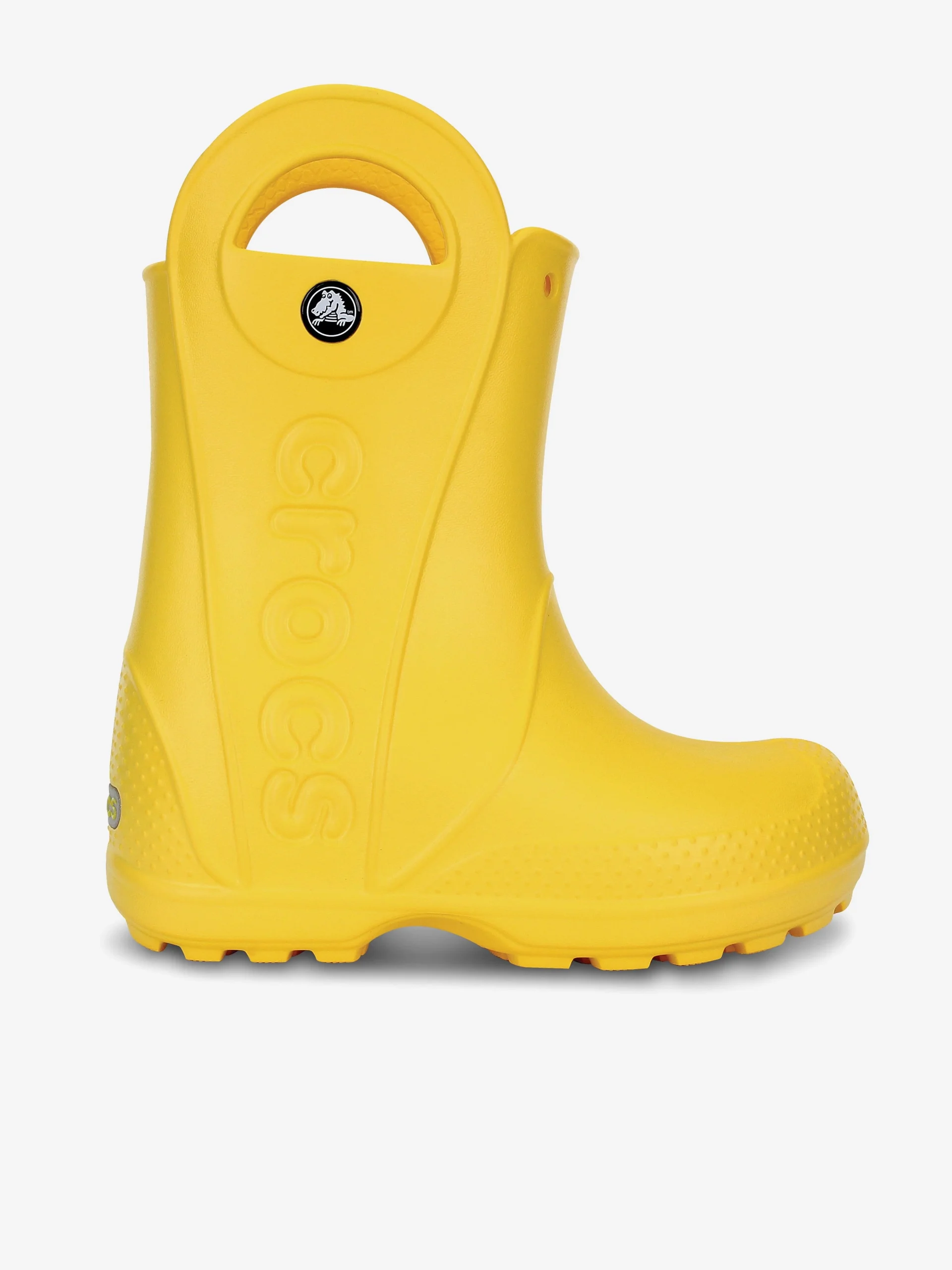 CROA4008_YELLOW_1 Crocs Crocs Kids Handle It Rain Boots - Imagen 1